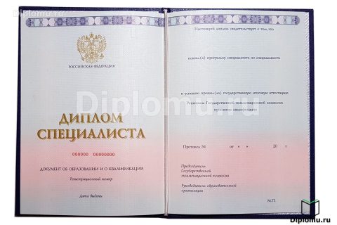 диплом вуза 2014-2024
